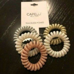 *NEW* Capelli New York Multicolor Traceless Ponies